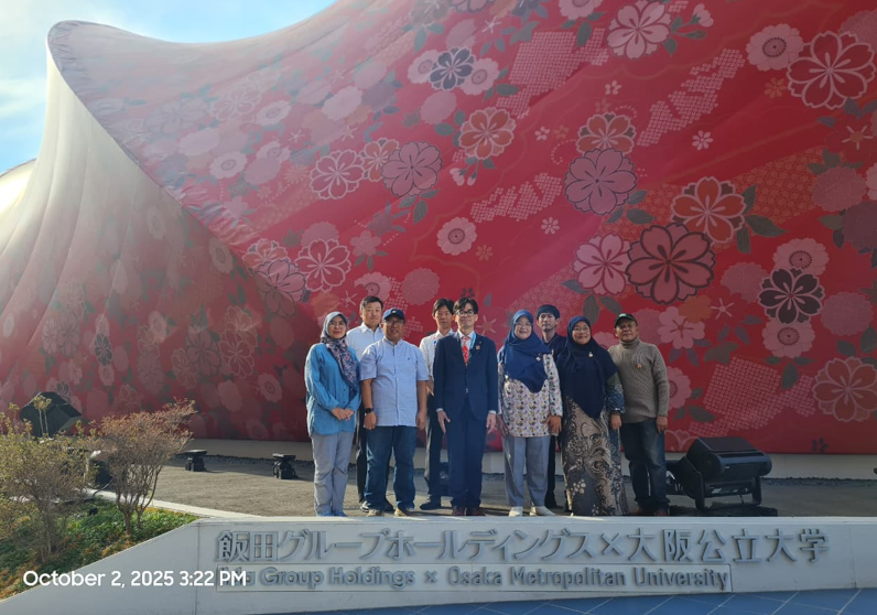 Dosen Departemen Hasil Hutan di OSAKA Expo 2025, Jepang